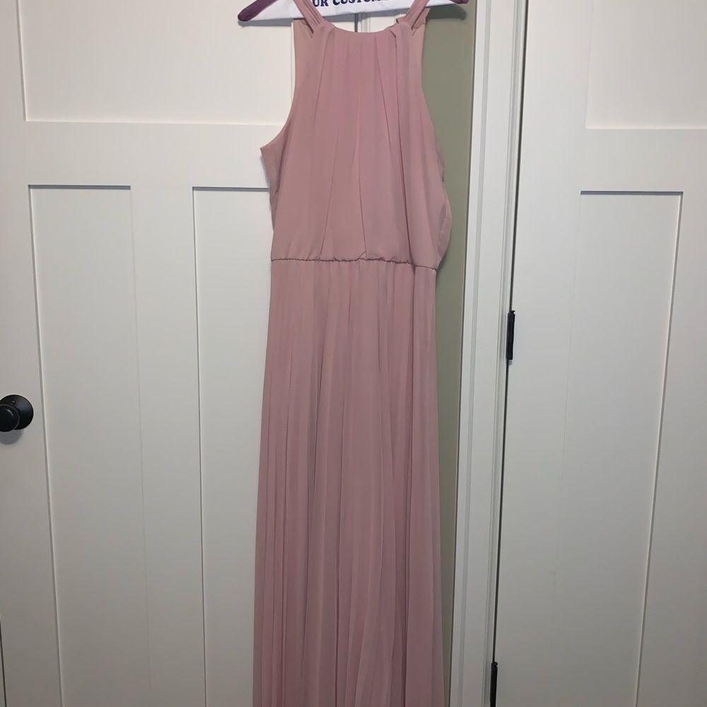 Pink dress